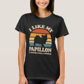 T-shirt J'Aime Mon Papillon Continental Toy (Devant)