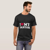T-shirt J'Aime Mon Pasteur (Devant entier)