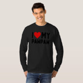 T-shirt J'Aime Mon Paw (Devant entier)