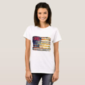 T-shirt J'aime mon pays mais je crains mon gouvernement (Devant entier)