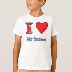 T-shirt J'aime mon père