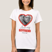 T-shirt J'aime mon petit ami (Devant)