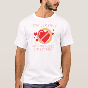 T-shirt J'aime mon petit ami