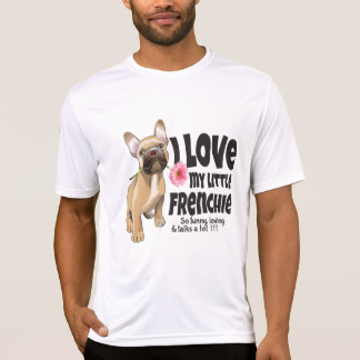 T-shirt J'aime mon petit Français - French bulldog