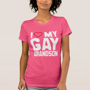 T-SHIRT J'AIME MON PETIT-JEUNE HOMOSEXUEL - -
