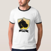 T-shirt j'aime mon pitbull (Devant)