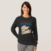 T-shirt J'aime mon Pitbull 19 (Devant entier)