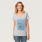 T-shirt J'Aime Mon Poisson Pour Animaux (Devant entier)