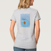 T-shirt J'Aime Mon Poisson Pour Animaux (Dos)