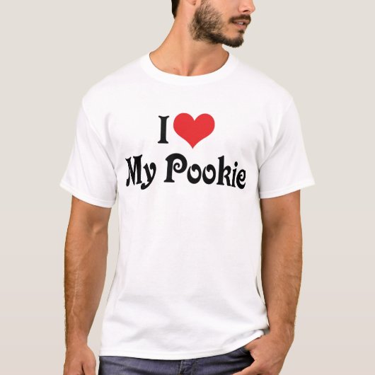 T-shirt J'Aime Mon Pookie (Devant)