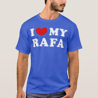 T-shirt J'aime mon Rafa J'adore mon Rafa Premiumriblend gr