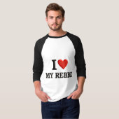T-shirt J'aime mon Rebbe (Devant entier)