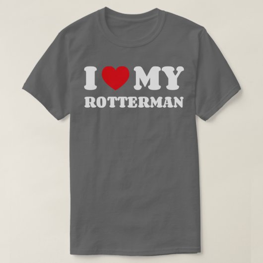 T-shirt J'Aime Mon Rotterman (Design devant)