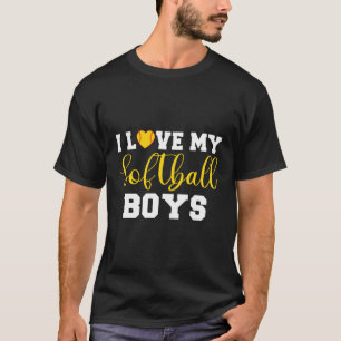 T-shirt J'Aime Mon Softball
