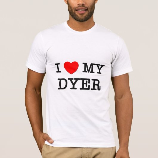 T-shirt J'aime mon TINCTORIAL (Devant)
