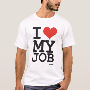 T-shirt j'aime mon travail