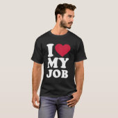 T-shirt J'Aime Mon Travail (Devant entier)