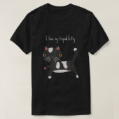 T-shirt J'aime mon tripod kitty trois pattes chat orgueil  (Design devant)