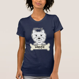 T-shirt J'aime mon Westie