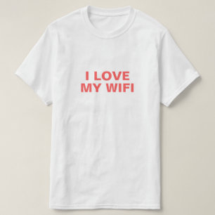 T-shirt J'aime mon Wifi