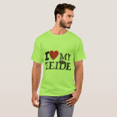 T-shirt J'aime mon Zeide (Devant entier)