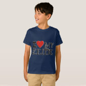 T-shirt J'aime mon Zeide (Devant entier)