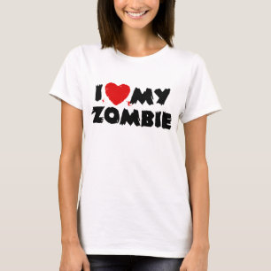 T-shirt J'Aime Mon Zombie