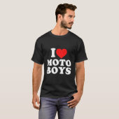 T-shirt J'aime Moto (Devant entier)