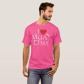 T-shirt J'aime Muay Thai (Devant entier)