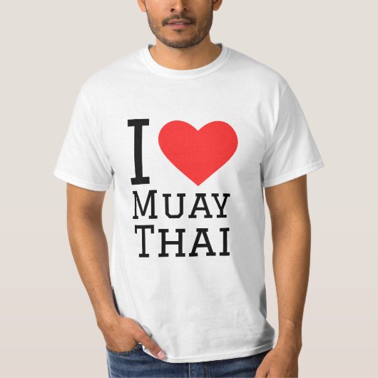 T-shirt J'aime Muay Thai (Devant)