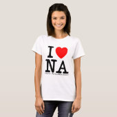 T-shirt J'aime New Amsterdam (Devant entier)