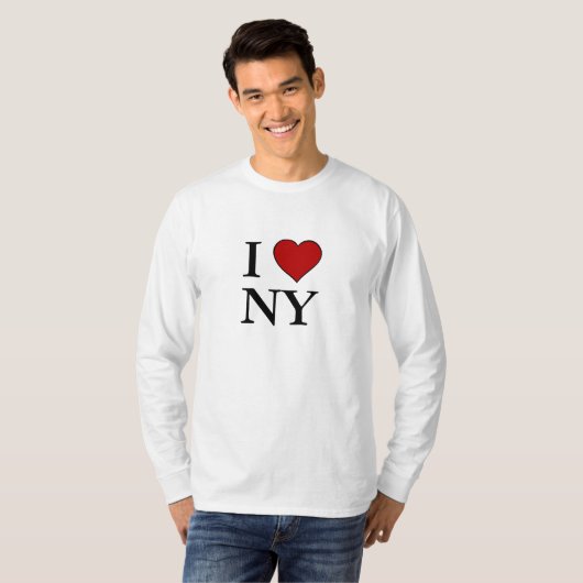T-shirt J'aime New York (Devant entier)