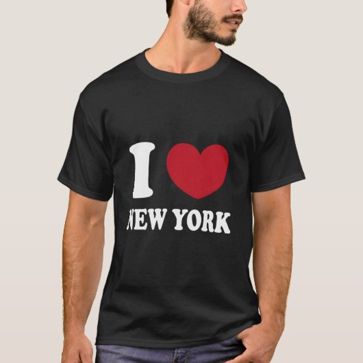 T-shirt J'aime New York (Devant)