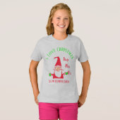 T-shirt J'Aime Noël Avec Compassion HoHoHo! (Devant entier)