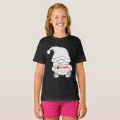 T-shirt J'aime Noël Gnomes (Devant entier)