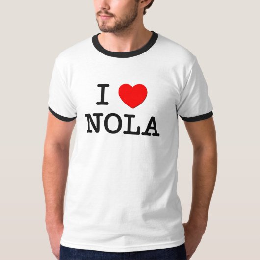 T-shirt J'aime Nola (Devant)