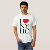 T-shirt J'aime NYHC (Devant entier)