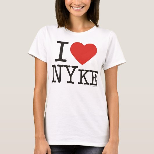 T-SHIRT J'AIME NYKE (Devant)