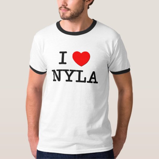 T-shirt J'aime Nyla (Devant)
