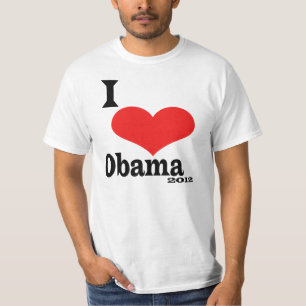T-shirt J'aime Obama 2012