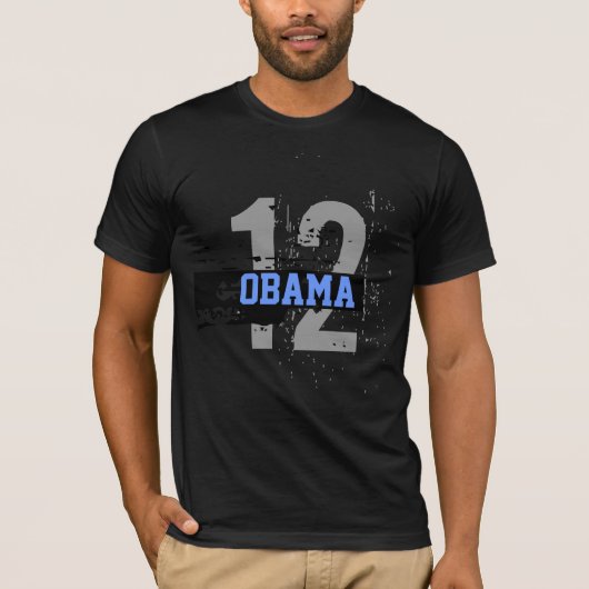 T-shirt J'aime Obama 2012 (Devant)