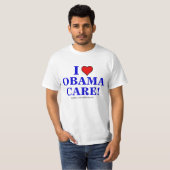 T-shirt J'aime ObamaCare ! (Devant entier)