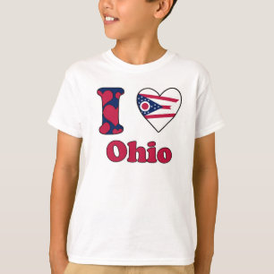 T-shirt J'aime Ohio