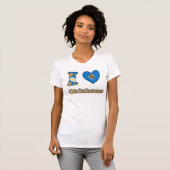 T-shirt J'aime Oklahoma (Devant entier)