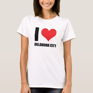 T-shirt J'aime Oklahoma city