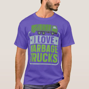 T-shirt J'aime ordures Camion Camion Camion Camion Camion
