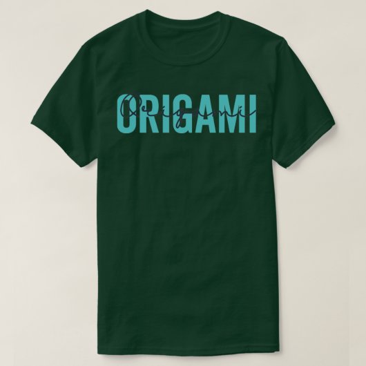 T-shirt J'aime Origami sur Origami (Design devant)