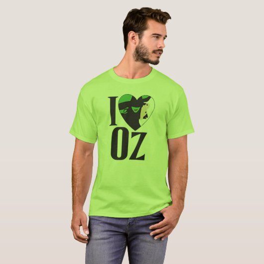 T-shirt J'aime OZ (Devant entier)