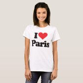 T-shirt J'aime Paris (Devant entier)