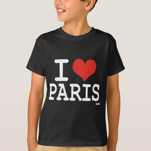 T-shirt J'aime Paris (Devant)